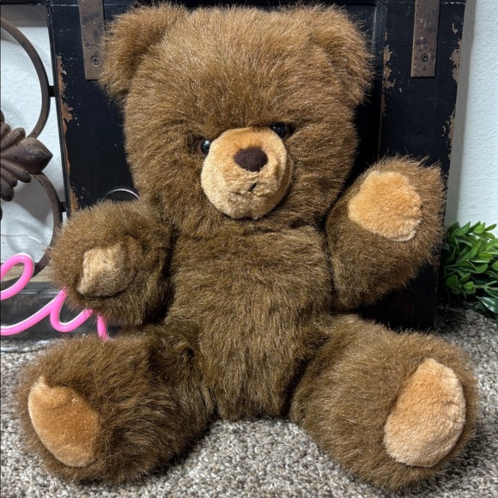 Commonwealth Bear Plush Brown 1985